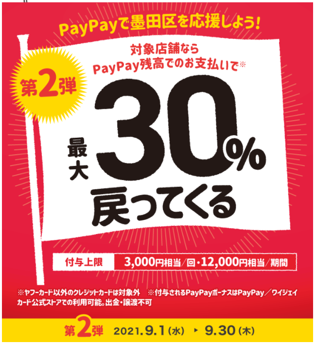 PayPay墨田区応援キャンペーン